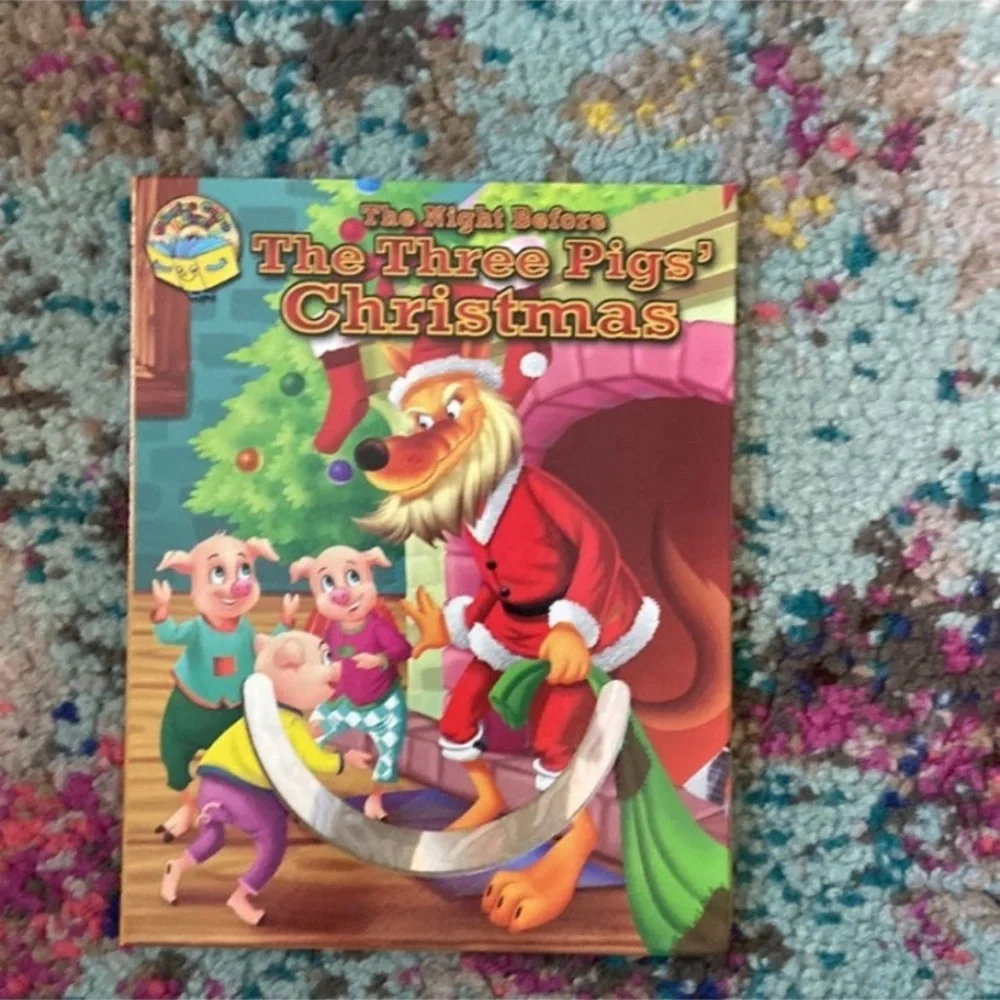 The Night Before Christmas book CD set gingerbread man little mermaid holiday